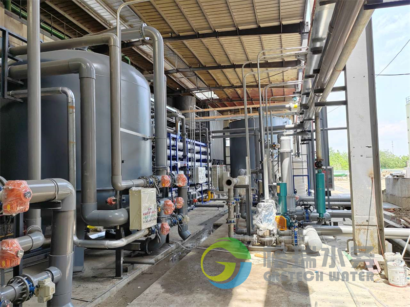 湖北某新能源企業100th除鹽水項目